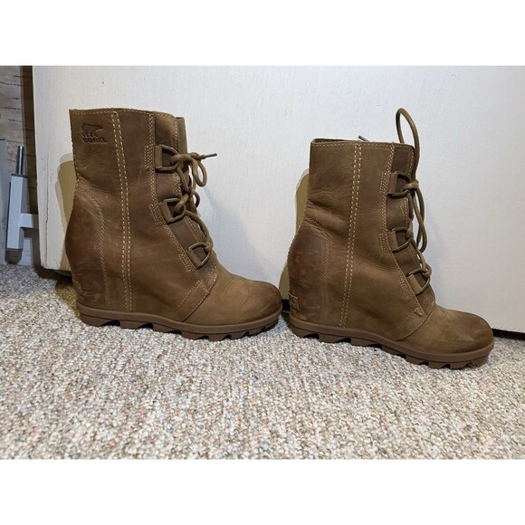 Sorel  Wedge Boot Camel Brown‎ Womens Boots 8.5 NL3492 main image 9
